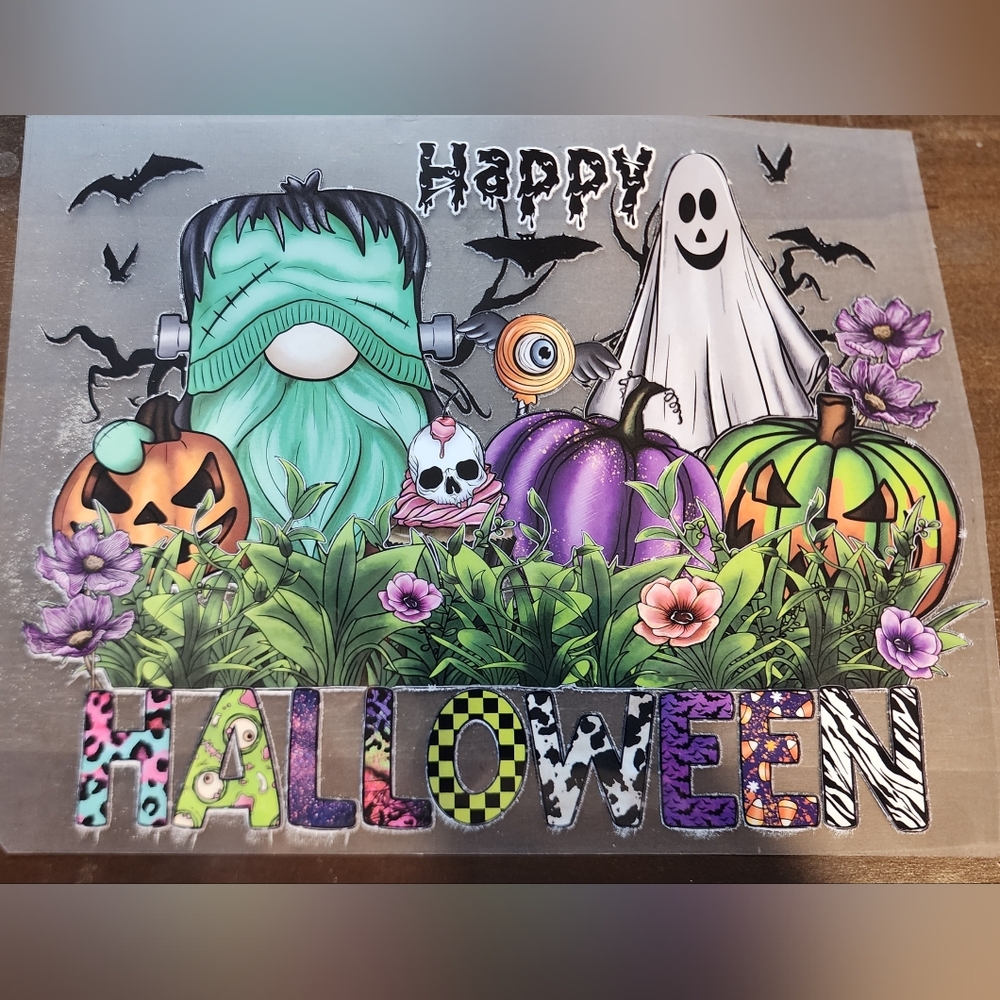 Colorful Halloween Art Print